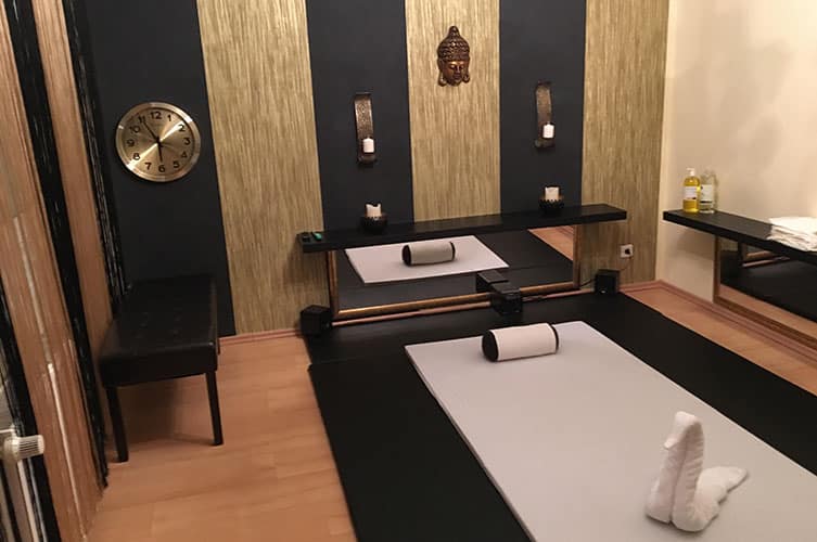Golden Light Massage Room