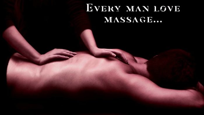 Man and massage... great couple
