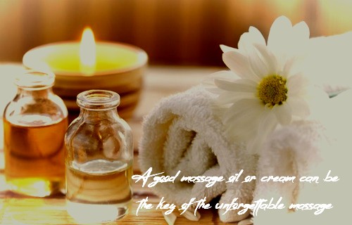 A good massage cream is always a part of a perfect massage.